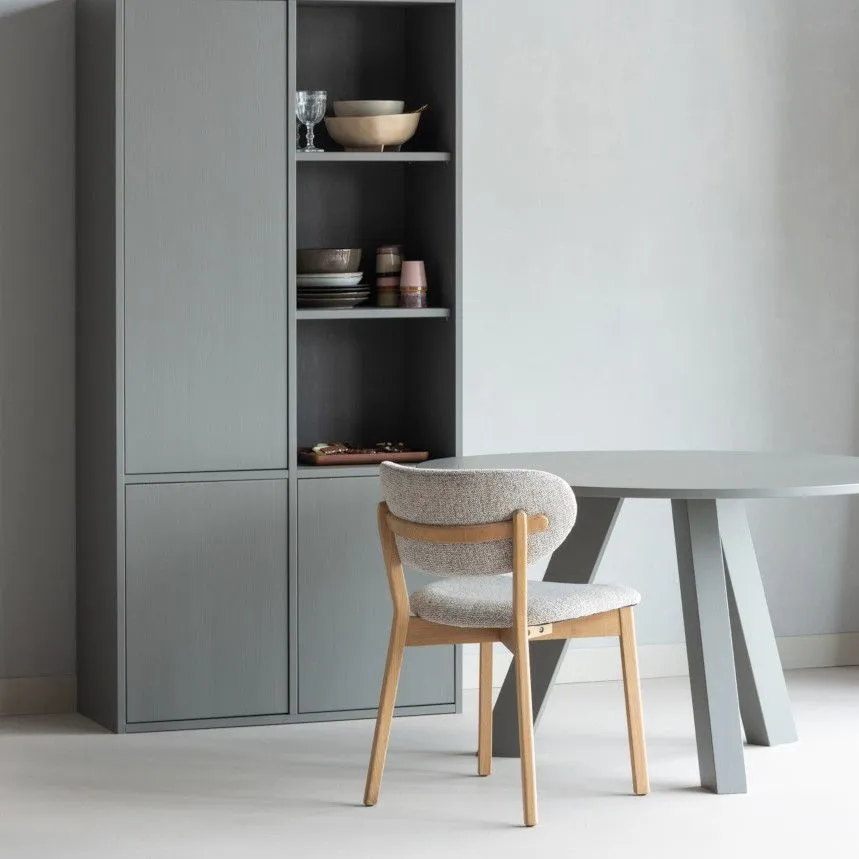 WOOOD söögilaud Rhonda D129 helehall