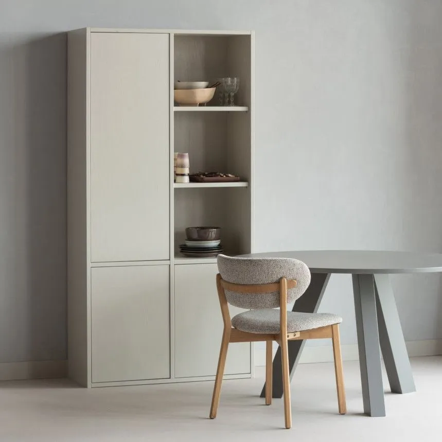 WOOOD söögilaud Rhonda D129 helehall