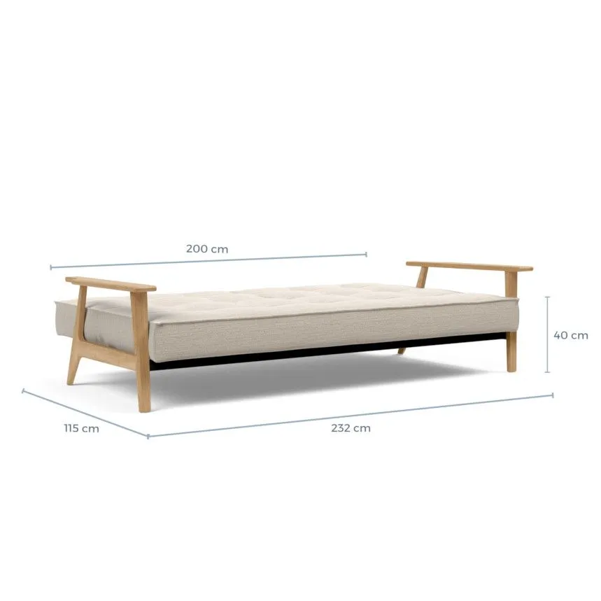 Innovation diivanvoodi Splitback Frej 115 helebeež