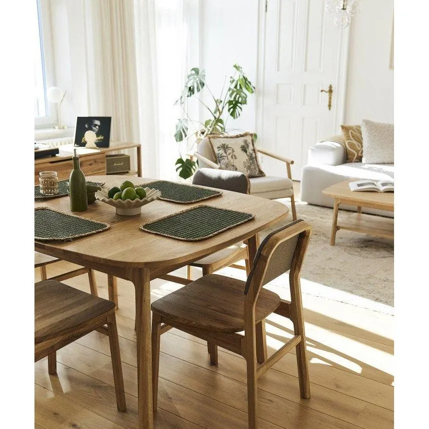 Söögilaud Rhett-Tw 110x90 õlitatud tamm