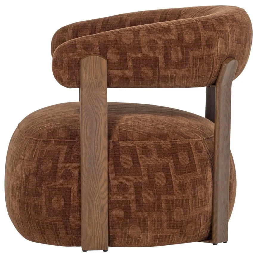 WOOOD tugitool Foon pruun