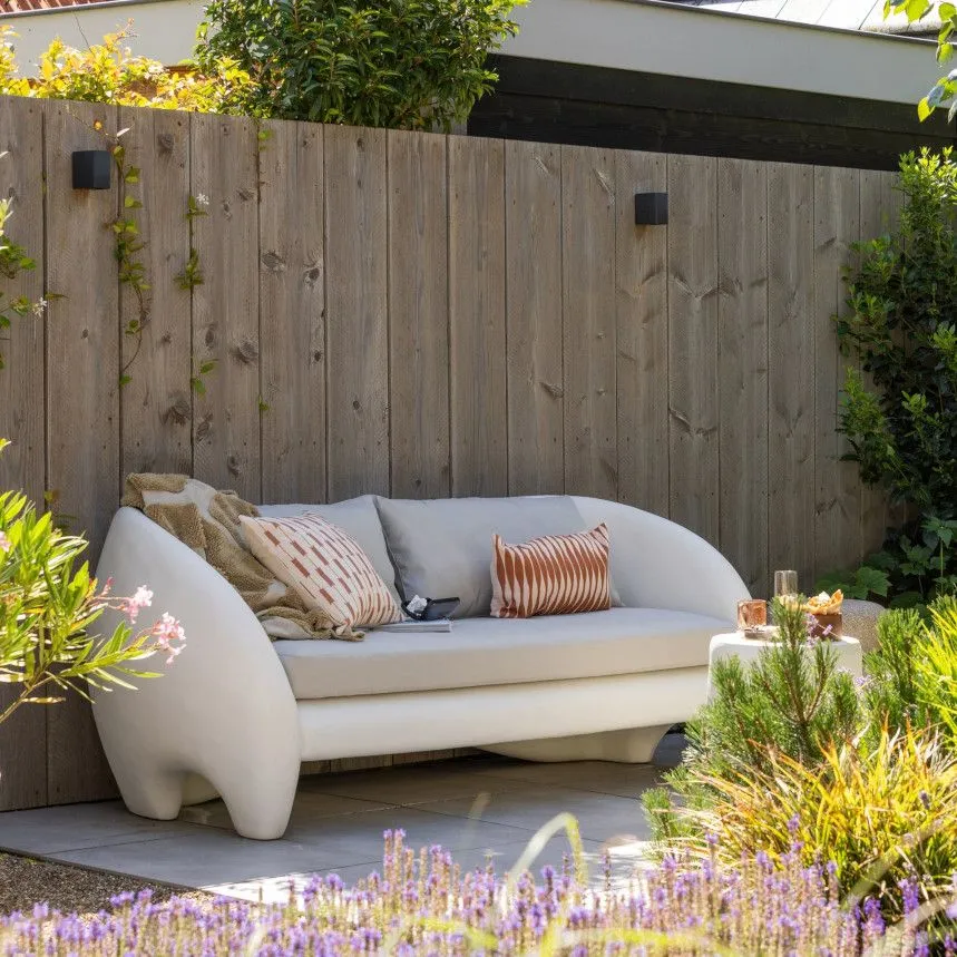 WOOOD diivan Viale In&Out valge/hall