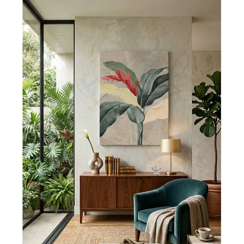 Seinapilt Yellow Leaf 60x80