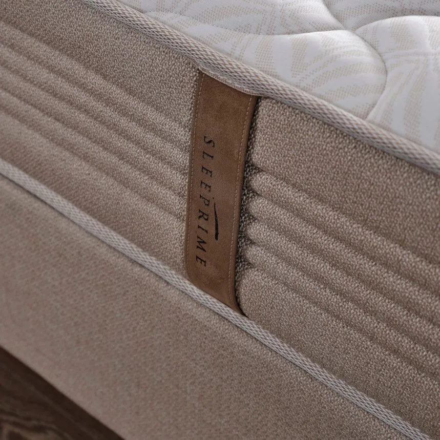 Kontinentaalvoodi Mattreda USB+valgustus 180x200 beež