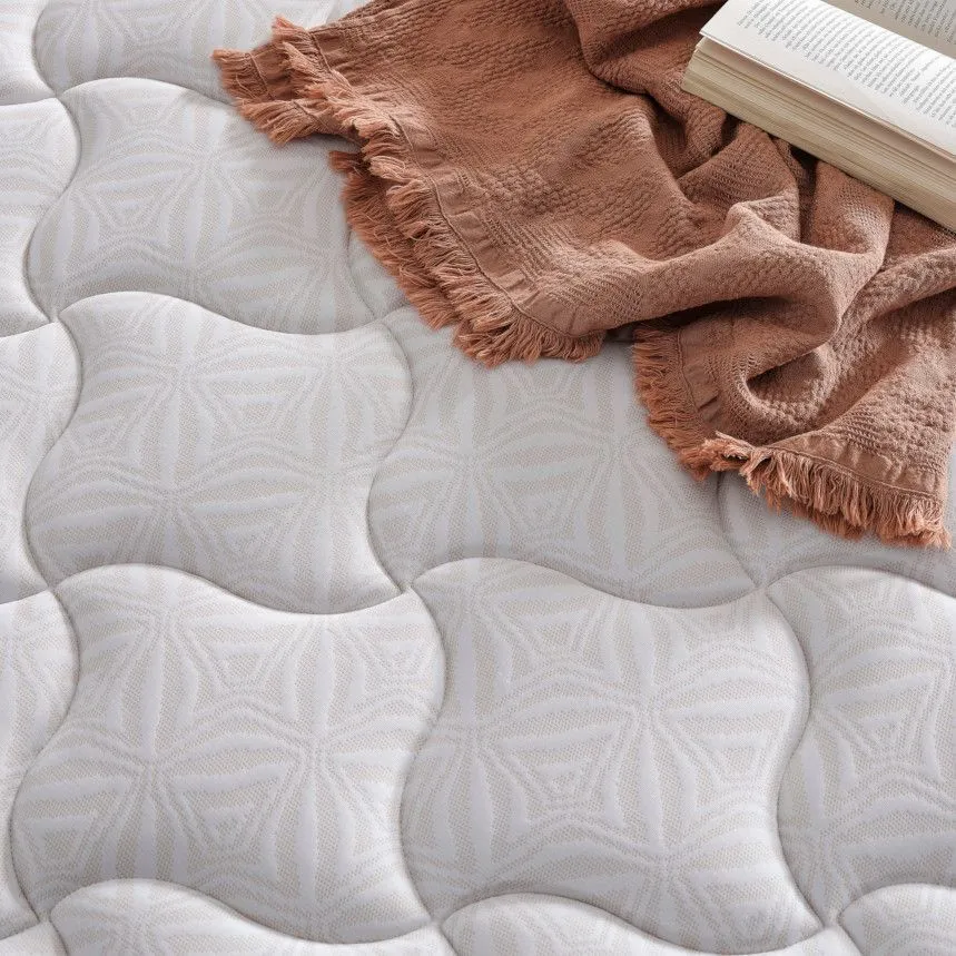 Kontinentaalvoodi Mattreda USB+valgustus 180x200 beež