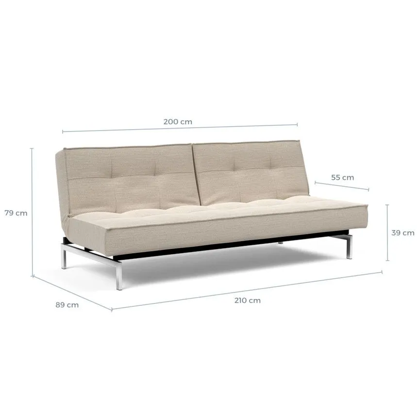 Innovation diivanvoodi Splitback kroom 115 helebeež