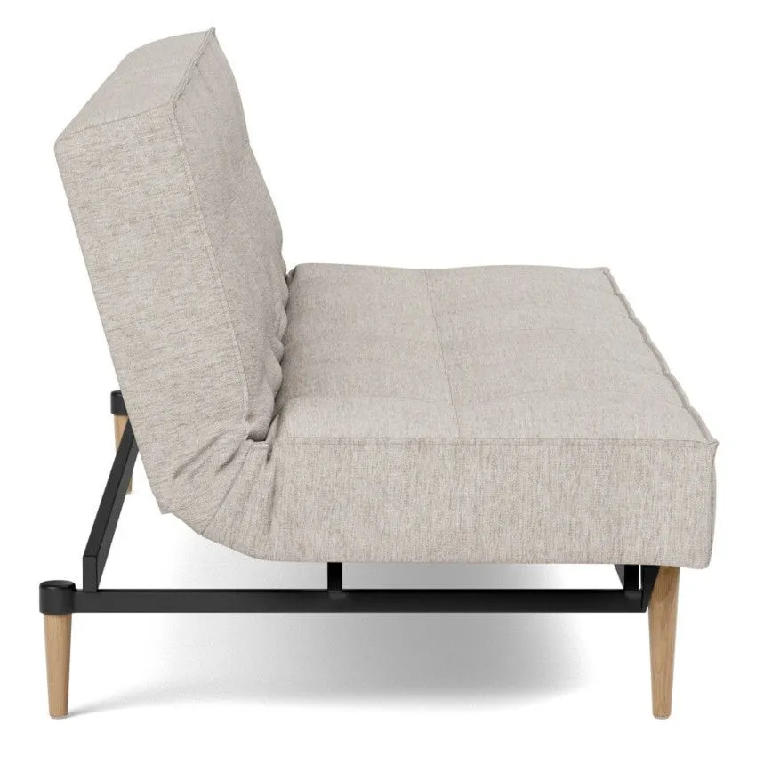 Innovation diivanvoodi Splitback styletto 115 helebeež