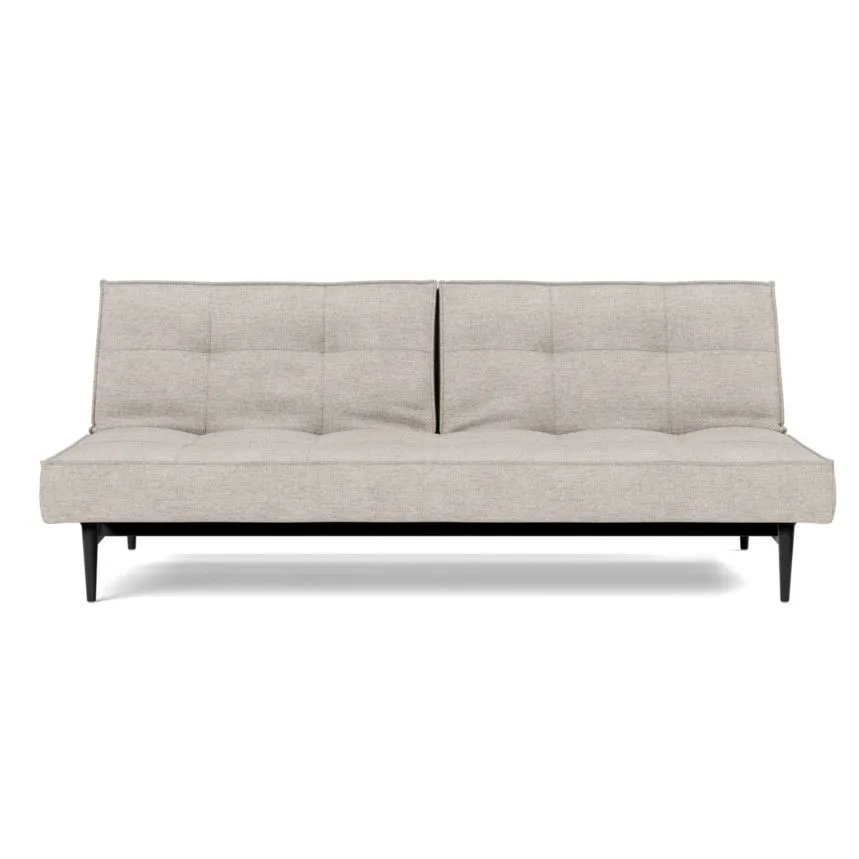 Innovation diivanvoodi Splitback styletto black 115 helebeež