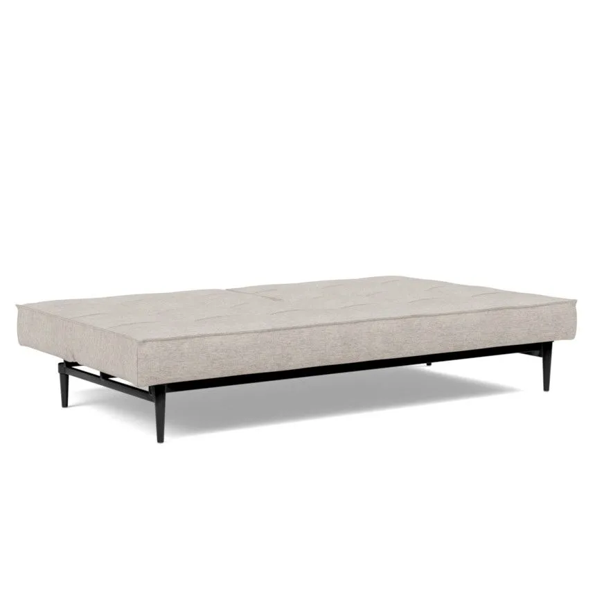 Innovation diivanvoodi Splitback styletto black 115 helebeež