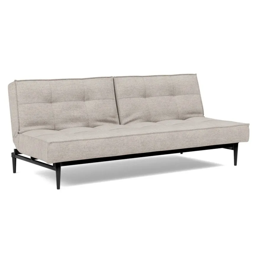 Innovation diivanvoodi Splitback styletto black 115 helebeež