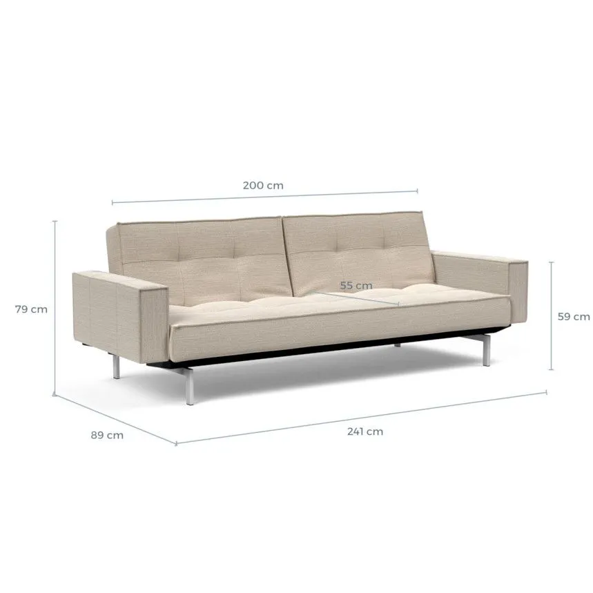 Innovation diivanvoodi Splitback kroom 115 helebeež