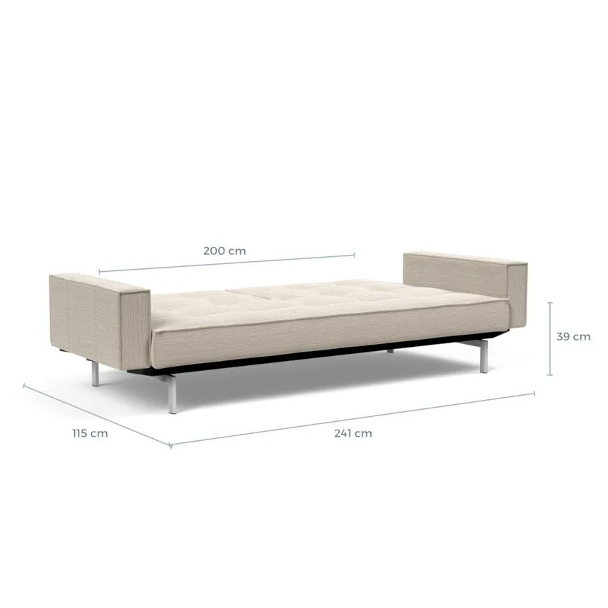 Innovation diivanvoodi Splitback kroom 115 helebeež