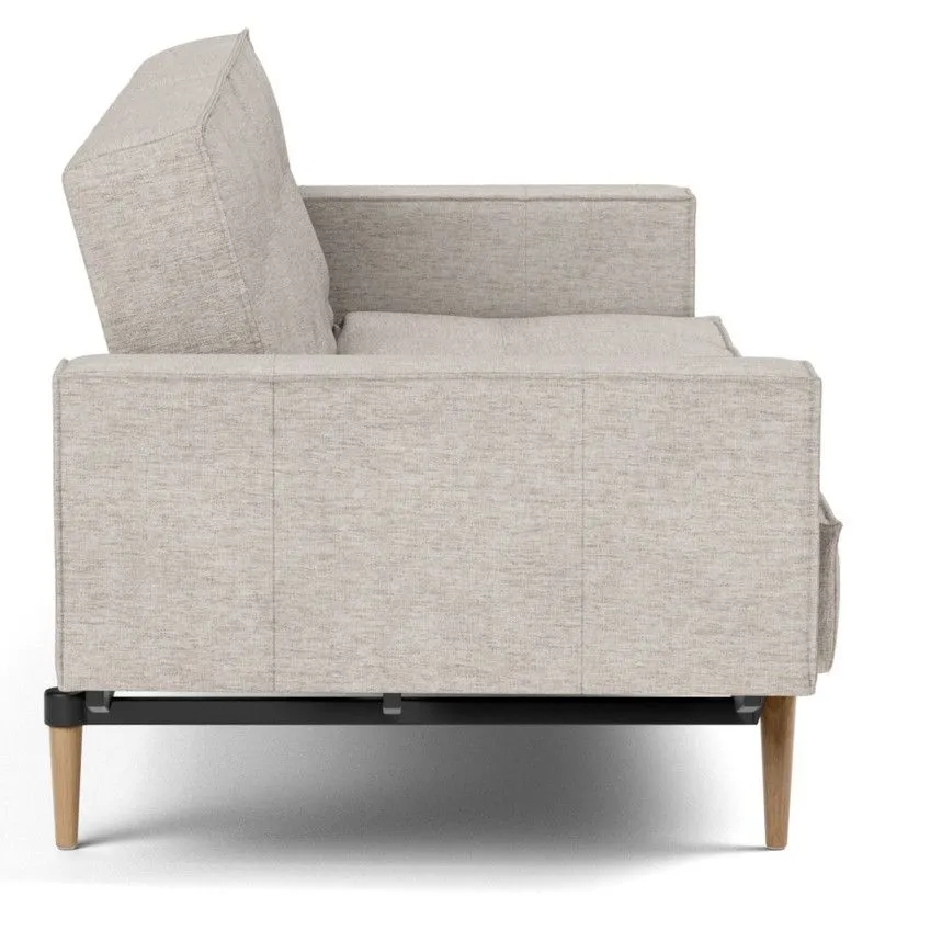 Innovation diivanvoodi Splitback styletto 115 helebeež