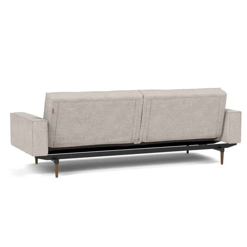 Innovation diivanvoodi Splitback styletto dark 115 helebeež