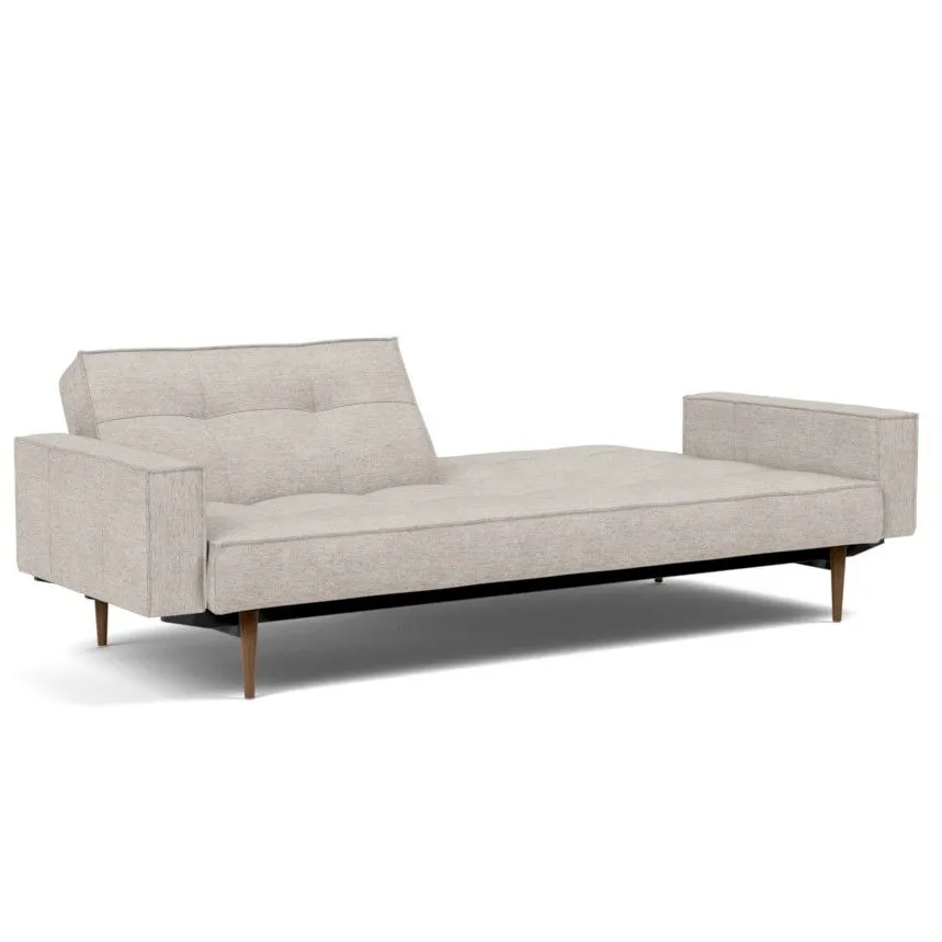 Innovation diivanvoodi Splitback styletto dark 115 helebeež
