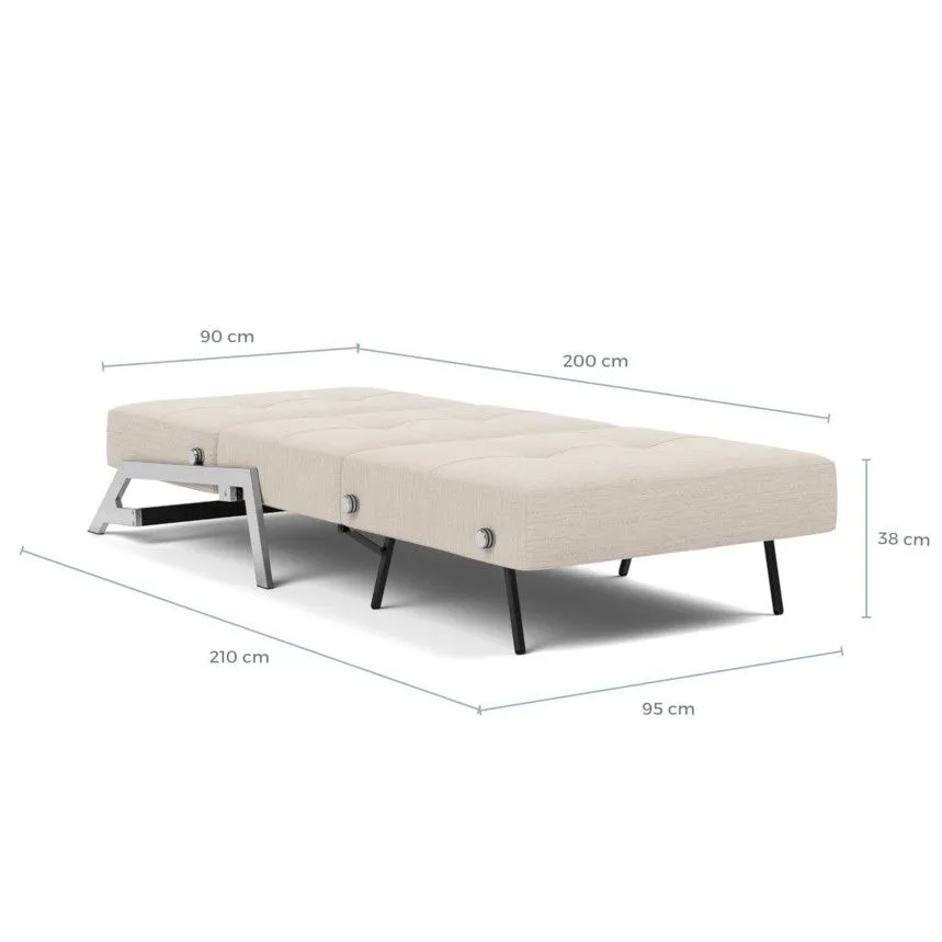Innovation tugitoolvoodi Cubed kroom 90 helepruun