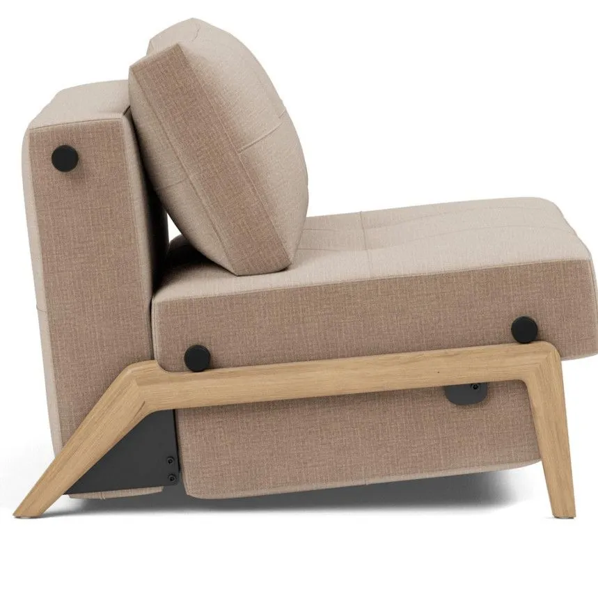 Innovation tugitoolvoodi Cubed tamm 90 helepruun