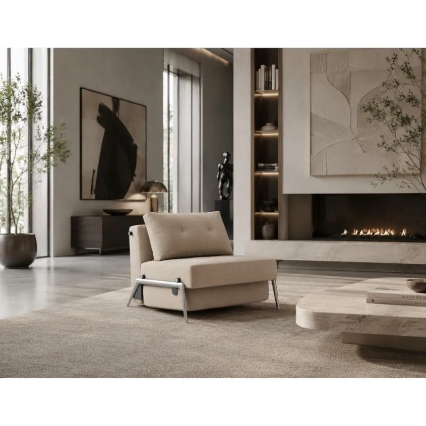 Innovation tugitoolvoodi Cubed alumiinium 90 helepruun
