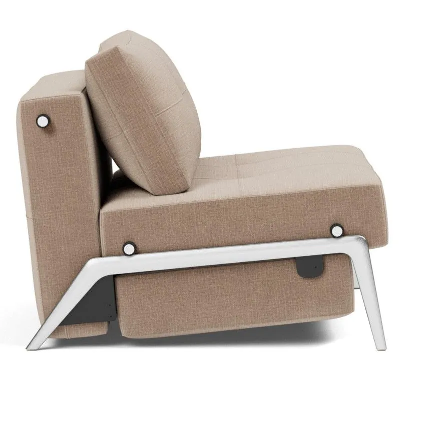 Innovation tugitoolvoodi Cubed alumiinium 90 helepruun