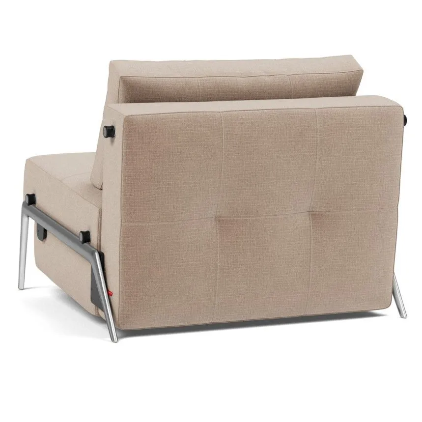 Innovation tugitoolvoodi Cubed alumiinium 90 helepruun