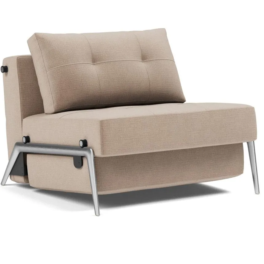 Innovation tugitoolvoodi Cubed alumiinium 90 helepruun