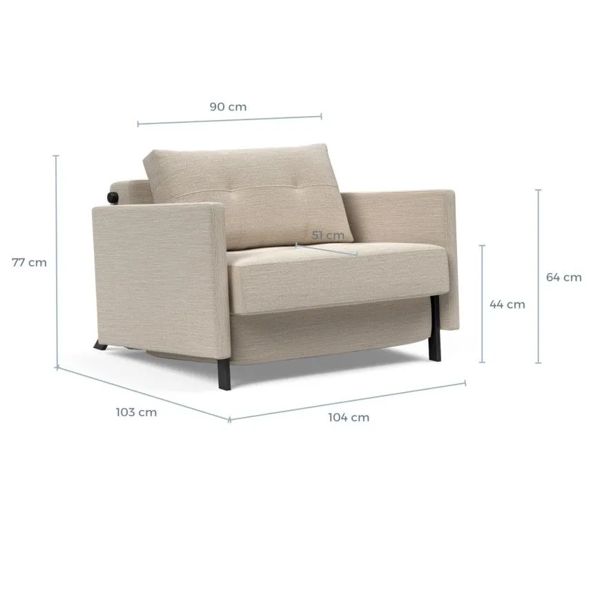 Innovation tugitool Cubed 90 helepruun