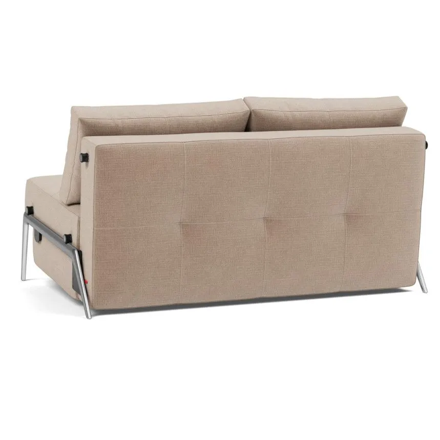 Innovation diivanvoodi Cubed alumiinium 140 helepruun