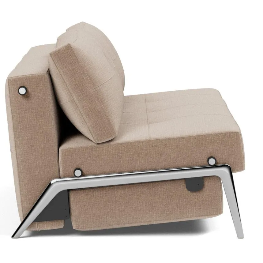 Innovation diivanvoodi Cubed alumiinium 160 helepruun