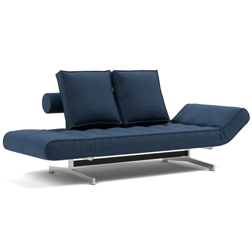 Innovation diivanvoodi Ghia kroom indigo sinine