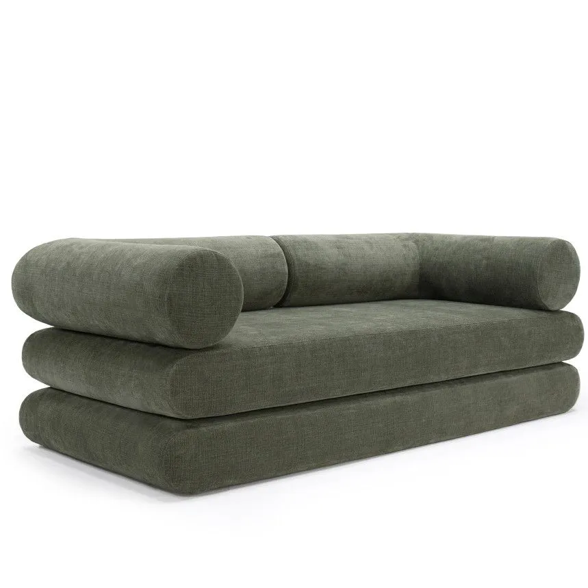 Innovation diivanvoodi Circlus +L padjad roheline