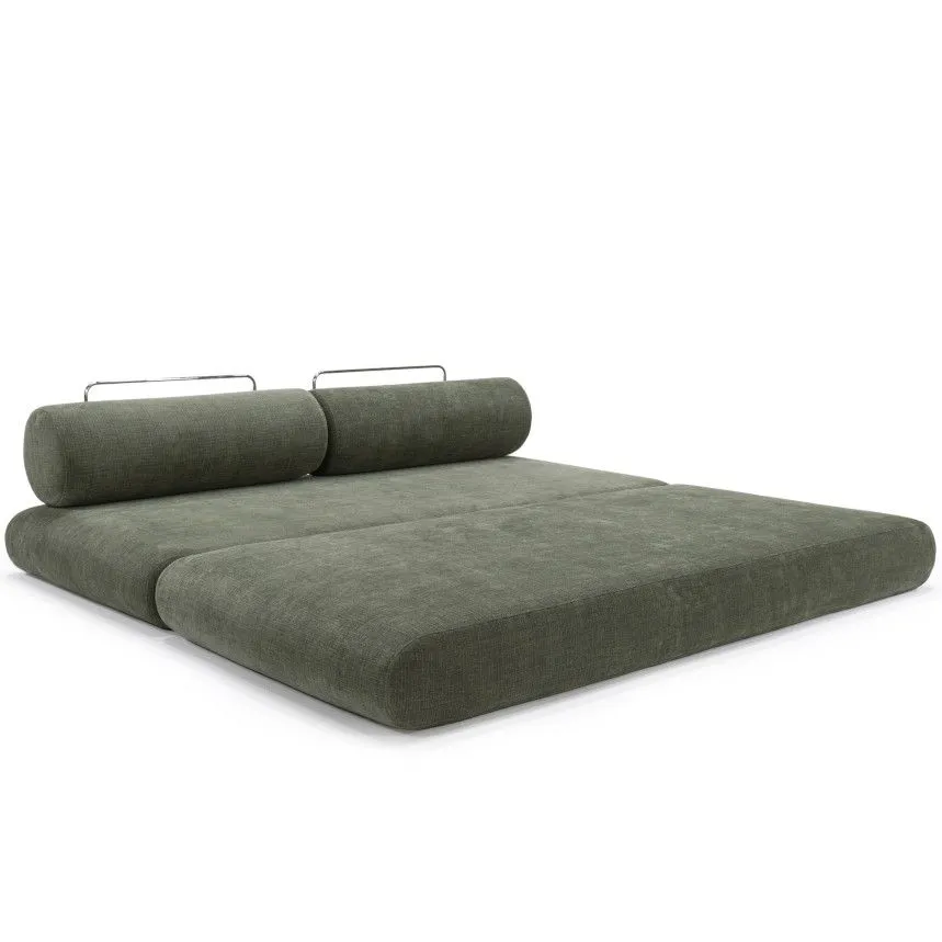 Innovation diivanvoodi Circlus+R padjad roheline