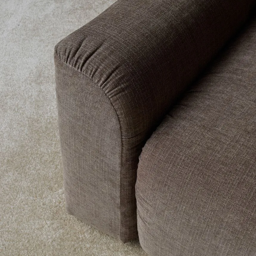 Innovation diivanvoodi Lounger Norum Chunky tumepruun