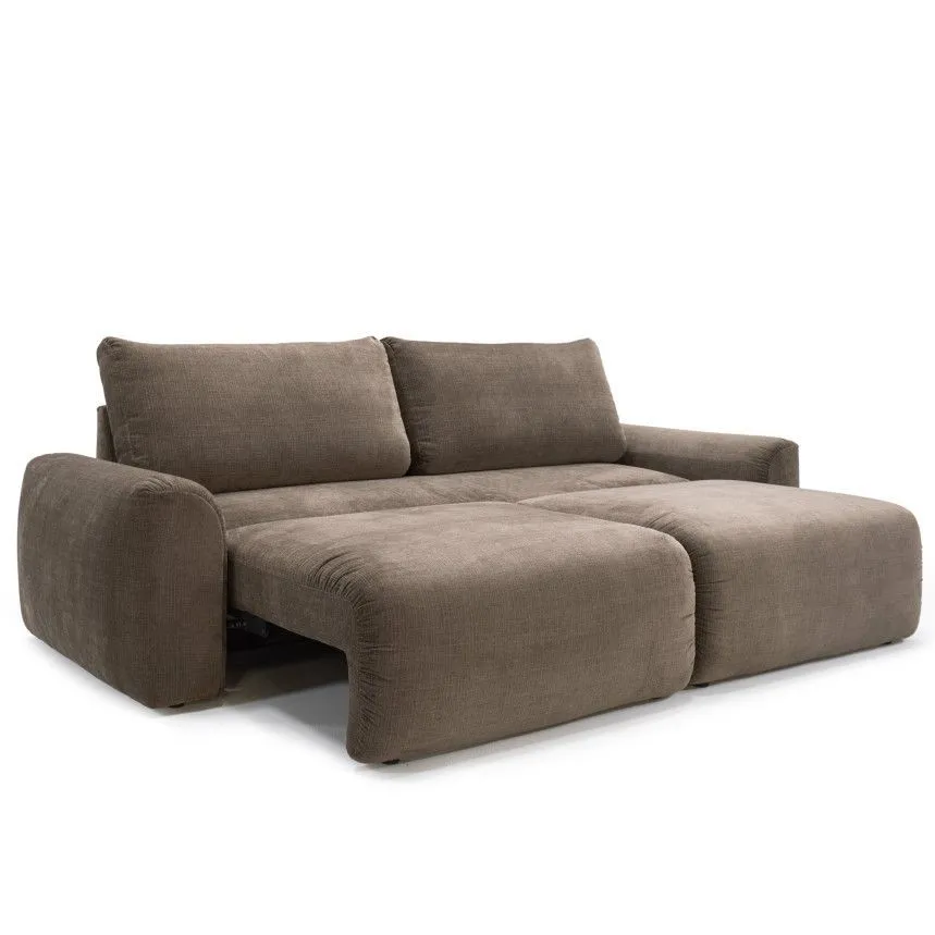 Innovation diivanvoodi Lounger Norum Chunky tumepruun