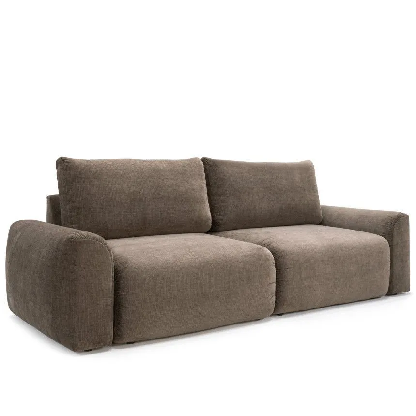 Innovation diivanvoodi Lounger Norum Chunky tumepruun