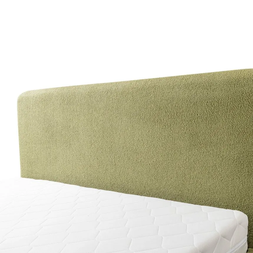 Pesukastiga voodi Elena 160x200 roheline