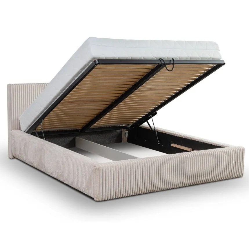 Pesukastiga voodi Farese 160x200 kreem