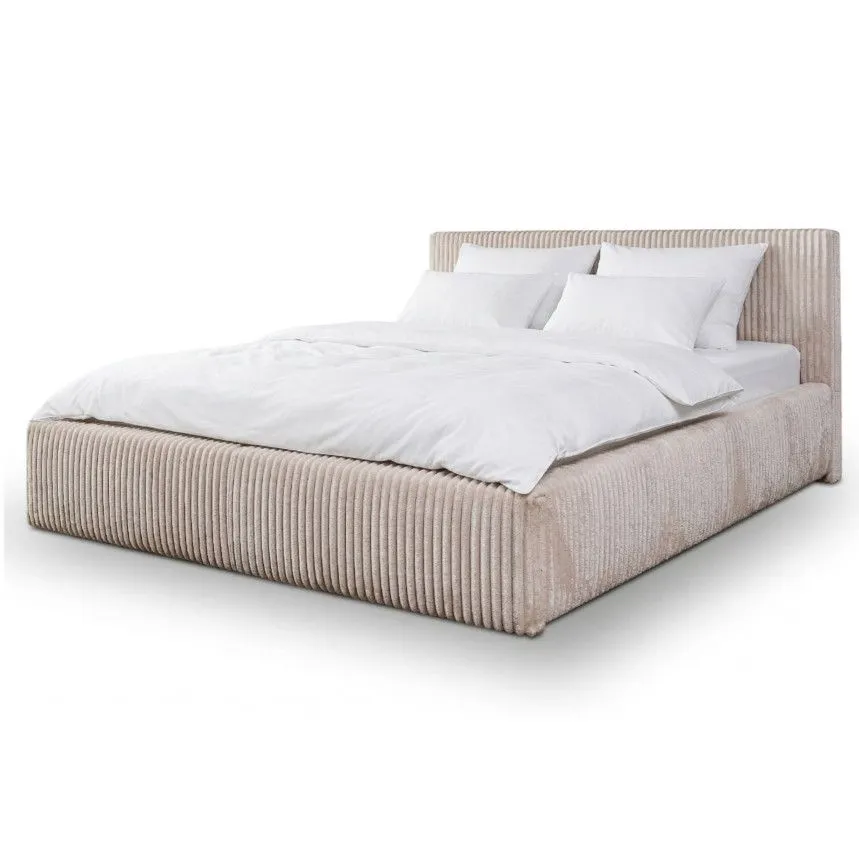 Pesukastiga voodi Farese 160x200 kreem