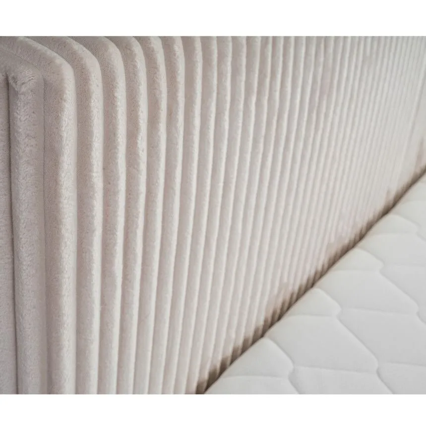 Pesukastiga voodi Farese 140x200 kreem