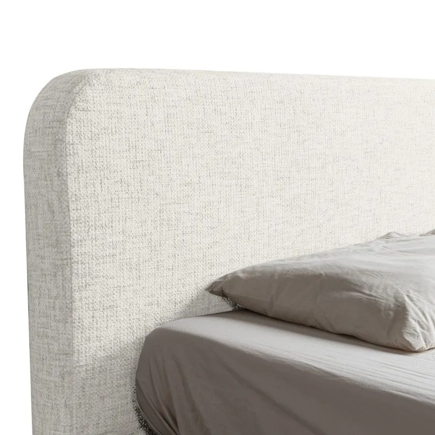 Pesukastiga voodi Hogan 180x200 valge