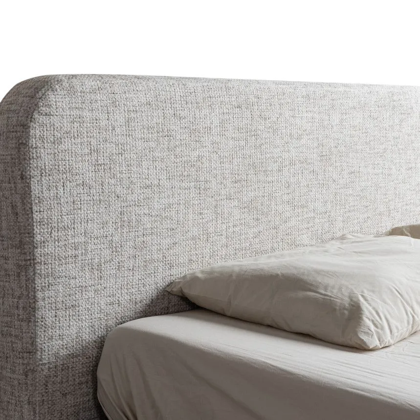 Pesukastiga voodi Hogan 180x200 helehall