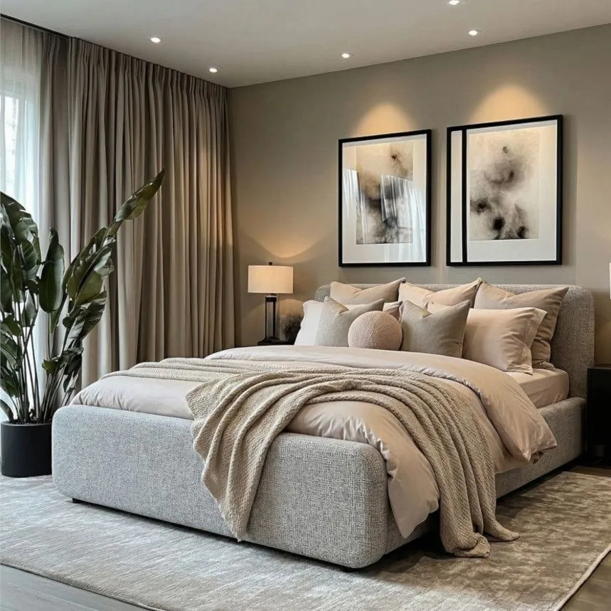 Pesukastiga voodi Hogan 160x200 helehall