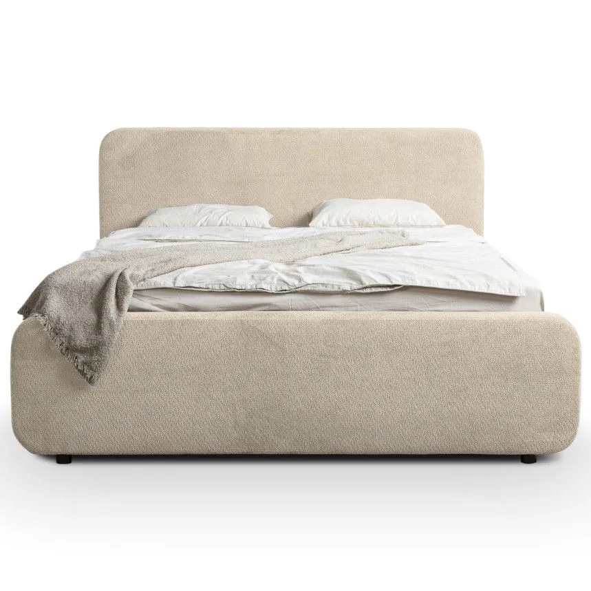 Pesukastiga voodi Hogan 180x200 beež