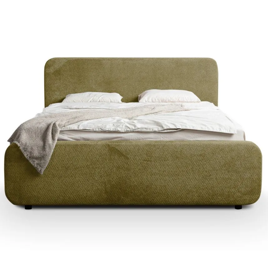 Pesukastiga voodi Hogan 160x200 roheline