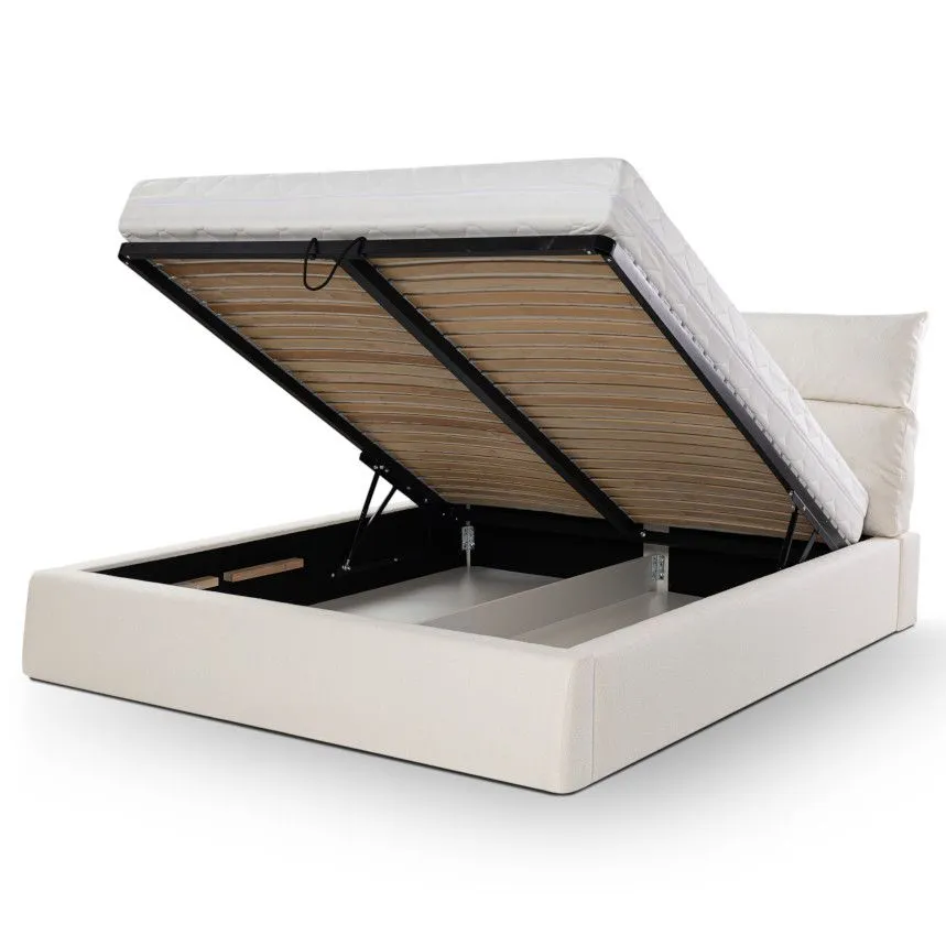 Pesukastiga voodi Malibu 160x200 valge