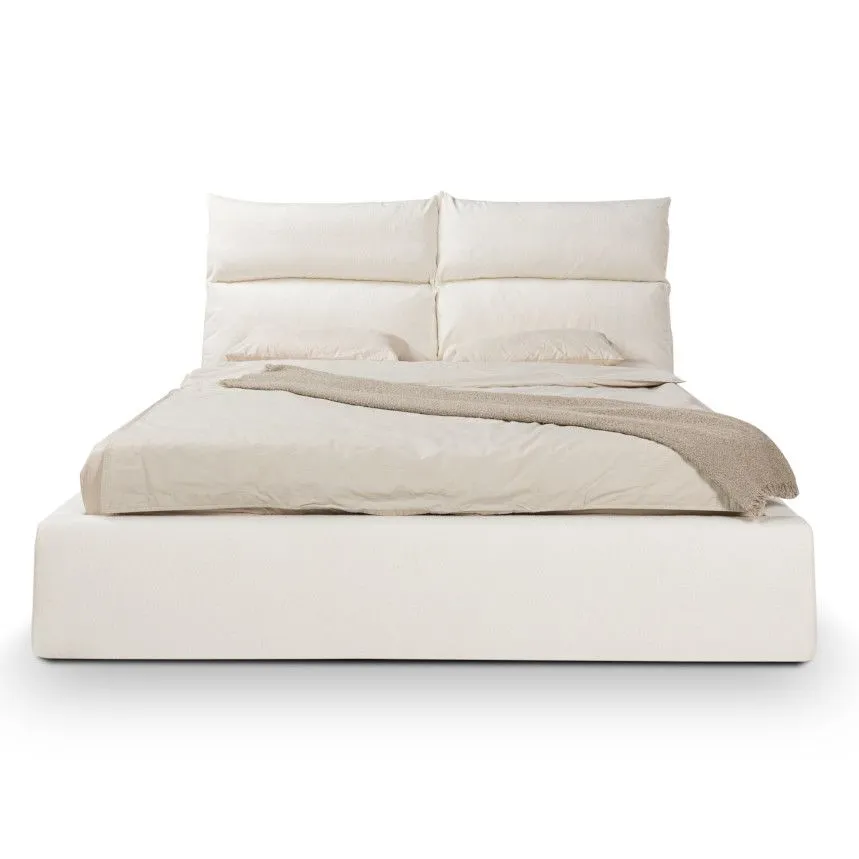 Pesukastiga voodi Malibu 160x200 valge