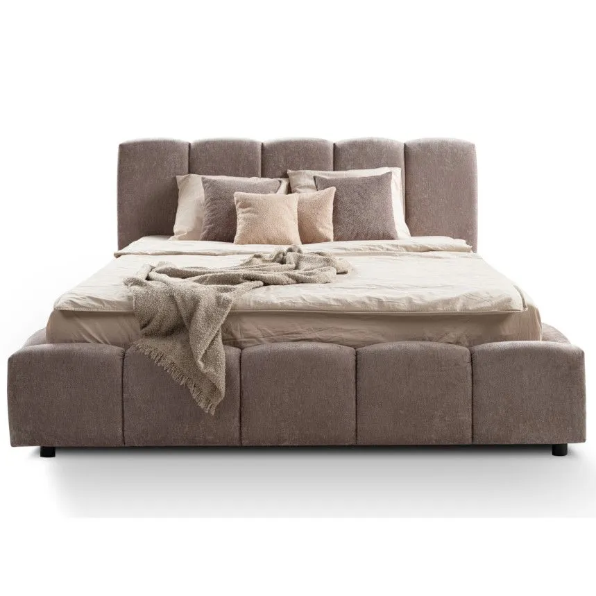 Pesukastiga voodi Nubia 180x200 taupe