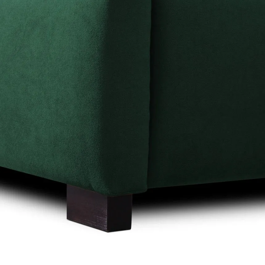 Pesukastiga voodi Verso 160x200 roheline