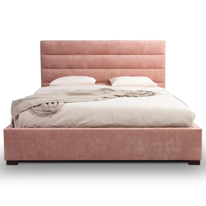 Pesukastiga voodi Verso 160x200 roosa