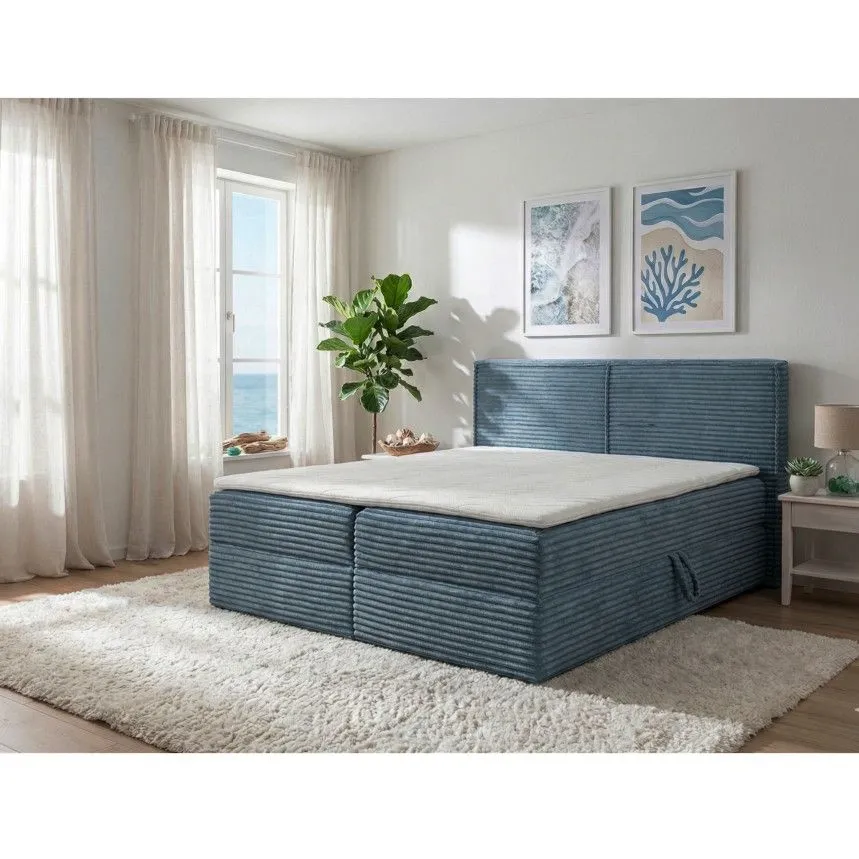 Kontinentaalvoodi Irma 140x200 sinine