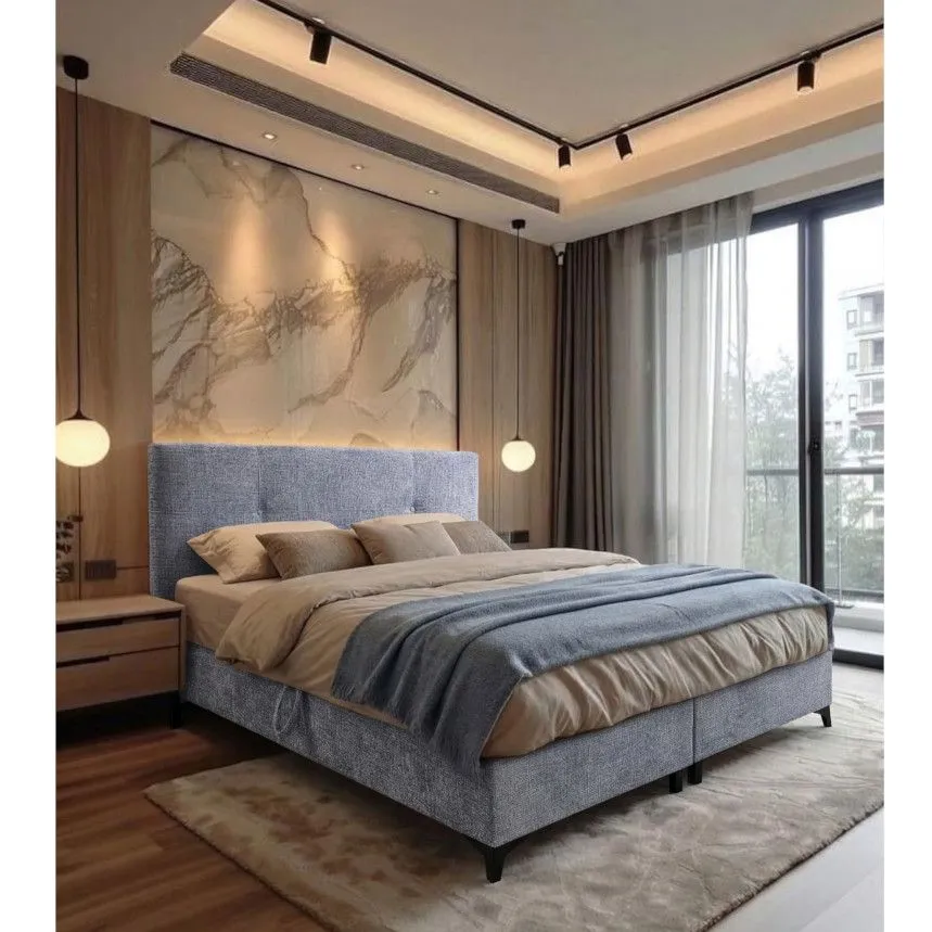 Kontinentaalvoodi Haga 160x200 helesinine